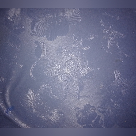 Mid Century Modern MCM Blue Starfrost Train Case Makeup Luggage Retro - Picture 11 of 12